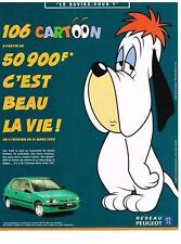 Publicite 1998 peugeot d'occasion  Le Luc