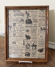 Vtg 80s wood for sale  Summerfield