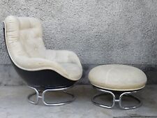 Fauteuil ottoman design d'occasion  Annemasse