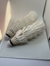Feather badminton shuttlecocks for sale Feather badminton shuttlecocks for sale  LANCING