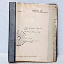 Schenck balancing machine for sale  Chicago