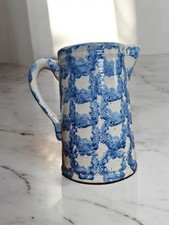 Blue white spongeware for sale  Burlington