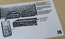 Bedienungsanleitung kodak caro gebraucht kaufen  Buckow