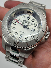 Relógio masculino Invicta Hydromax GMT data quartzo mostrador prata 29726 comprar usado  Enviando para Brazil