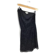 Vestido feminino L’agence 2 preto um ombro veludo burn out estampa de animais coquetel, usado comprar usado Vestido feminino L’agence 2 preto um ombro veludo burn out estampa de animais coquetel, usado comprar usado  Enviando para Brazil