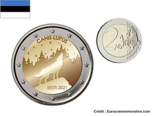 Commémorative estonie 2021 d'occasion  France
