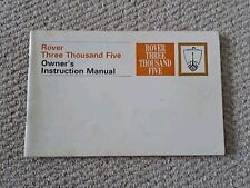Rover 3500 official for sale  READING
