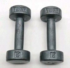 York 5lb dumbbell for sale  Ocean Springs