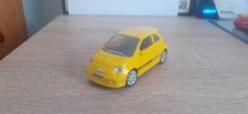 Fiat 500 Abarth (1/43) Yellow - Mondo Motors comprar usado  Enviando para Brazil