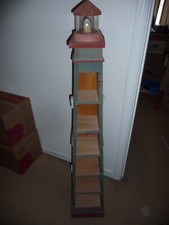 Wooden lighthouse shaped for sale  Stephens City