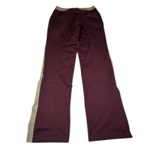 Antiga Calça Nike Fit Dry Track Feminina Pequena Alta Borgonha Corrida Roupa Ativa Academia, usado comprar usado  Enviando para Brazil