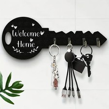 Wooden key holder for sale  NORTHAMPTON