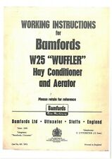Bamfords w25 wuffler for sale  CALLINGTON