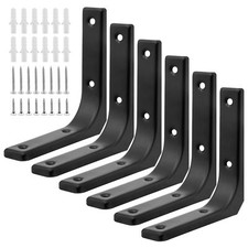 Paquete de 6 soportes para estantes flotantes de metal de 4x4 pulgadas comprar usado Paquete de 6 soportes para estantes flotantes de metal de 4x4 pulgadas comprar usado  Enviando para Brazil