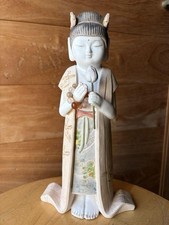 Boneca Hakata Tobata Shigeshiro Hanamado Hanakannon Estátua, Artesanal, Restaurada,, usado comprar usado  Enviando para Brazil
