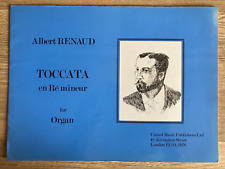 Albert renaud toccata for sale  COLCHESTER