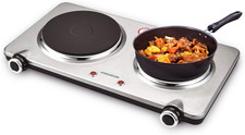 Electric double burner d'occasion  Expédié en France