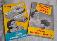 Stork vintage cookery for sale  UK