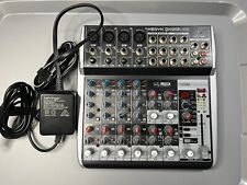 Pré-amplificadores e compressores de microfone USB Behringer Premium 12 entradas 2 barramentos mixer XENYX QX1202 comprar usado  Enviando para Brazil