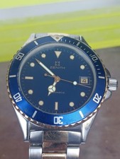 Vintage 1990 Zenith Submariner -Diver 20 ATM   comprar usado  Enviando para Brazil