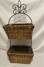 Double wicker baskets for sale  Kissimmee