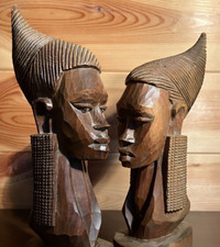Mid century holzskulpturen gebraucht kaufen  Versand nach Germany