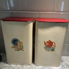 Vintage tin canister for sale  Warren