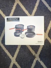 Kit de panelas de acampamento Fire-Maple Feast 4 peças panelas cozinha externa... comprar usado  Enviando para Brazil