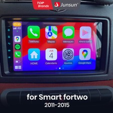 Do Smart Fortwo 451 2005-10 Radio samochodowe DAB + Android 14 GPS WIFI Carplay RDS 64GB na sprzedaż  PL