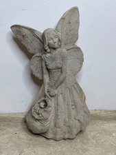 Usado, Ornamento decorativo externo de parede de concreto estátua de jardim de fadas 12" comprar usado  Enviando para Brazil