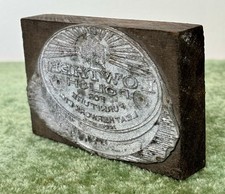 Vintage print block usato  Spedire a Italy