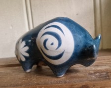Lotus pottery blue for sale  NORTHAMPTON