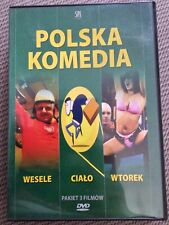 Polska Komedia 3xDVD BOX Ciało / Wesele / Wtorek na sprzedaż  PL