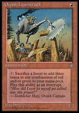 Mtg orcish lumberjack usato  Bari