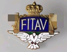 Distintivo federazione italian usato  Bra