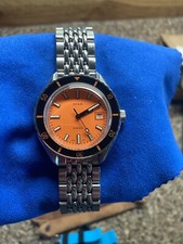 Doxa Sub 200 Professional mostrador laranja moldura de safira 200M WR 42mm caixa comprar usado  Enviando para Brazil