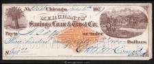 Bank check chicago for sale  Leesport
