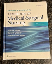 Brunner and Suddarth's Textbook of Medical-Surgical Nursing (2 Vol) Book 15th Ed comprar usado  Enviando para Brazil