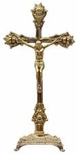 Crocifisso tavolo ottone usato  Guardiagrele