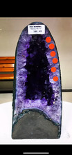 Usado, Mineral aglomerado de quartzo geodo catedral cristal ametista natural superior 7,92 lb comprar usado  Enviando para Brazil