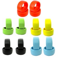 Pneu rígido de plástico rígido 4 peças pneu rígido para carro de corrida de estrada controle remoto 1/10 HPI Tamiya comprar usado  Enviando para Brazil