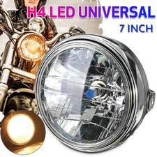 7" Motorrad Scheinwerfer H4 Rund Lampe 12V Für Honda Suzuki Yamaha CB1300 CB500 comprar usado  Enviando para Brazil