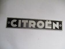 Typenschild citroen schild gebraucht kaufen  Deutschland