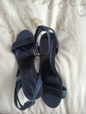 Ladies navy strappy for sale  CHIPPENHAM