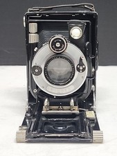 CÂMERA DOBRÁVEL VINTAGE VOIGTLANDER BERGHEIL COM LENTE HEILAR 1: 3.5 10.5cm comprar usado  Enviando para Brazil