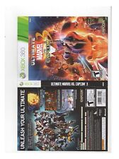 Ultimate Marvel Vs Capcom 3 Xbox 360 SOMENTE ARTE Autêntico comprar usado  Enviando para Brazil