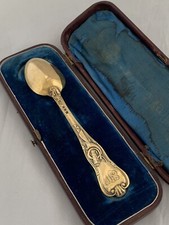 Sterling silver spoon for sale  LOWESTOFT