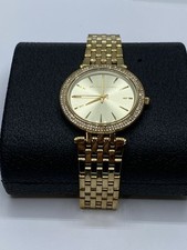 Relógio clássico de aço inoxidável Michael Kors 38 mm com moldura de cristal comprar usado  Enviando para Brazil