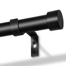 Black curtain poles for sale  UK