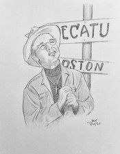 Mash pencil drawing for sale  Richland